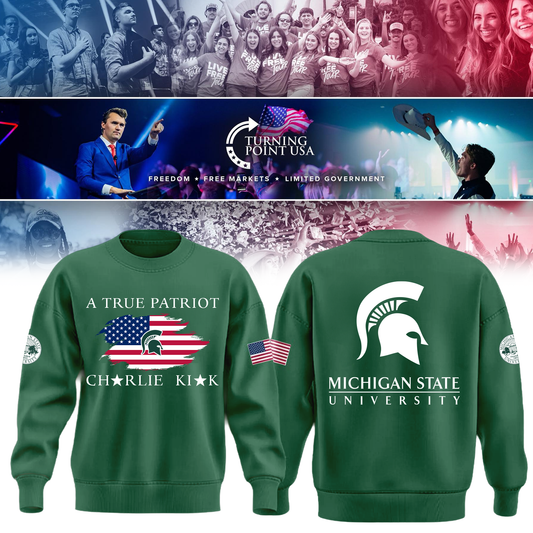 Michigan State University x Turning Point USA Sweatshirt