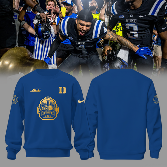 Duke Blue Devils Limited 2025 ACC Champion Edition Sweater v1