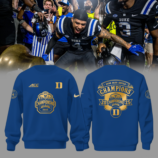 Duke Blue Devils Limited 2025 ACC Champion Edition Sweater v2