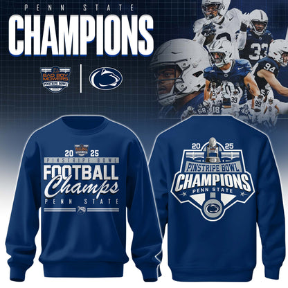 Penn State – BAD BOY MOWERS PINSTRIPE BOWL Champions Sweatshirt