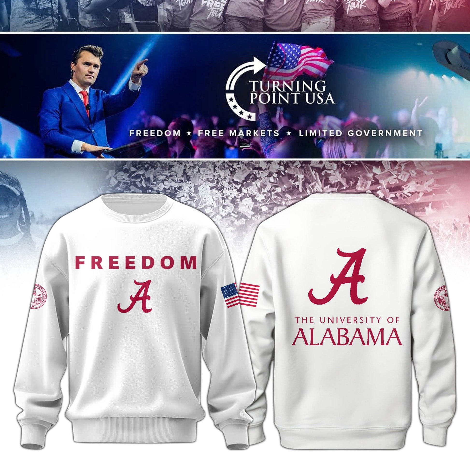 Alabama Campus Freedom Sweatshirt