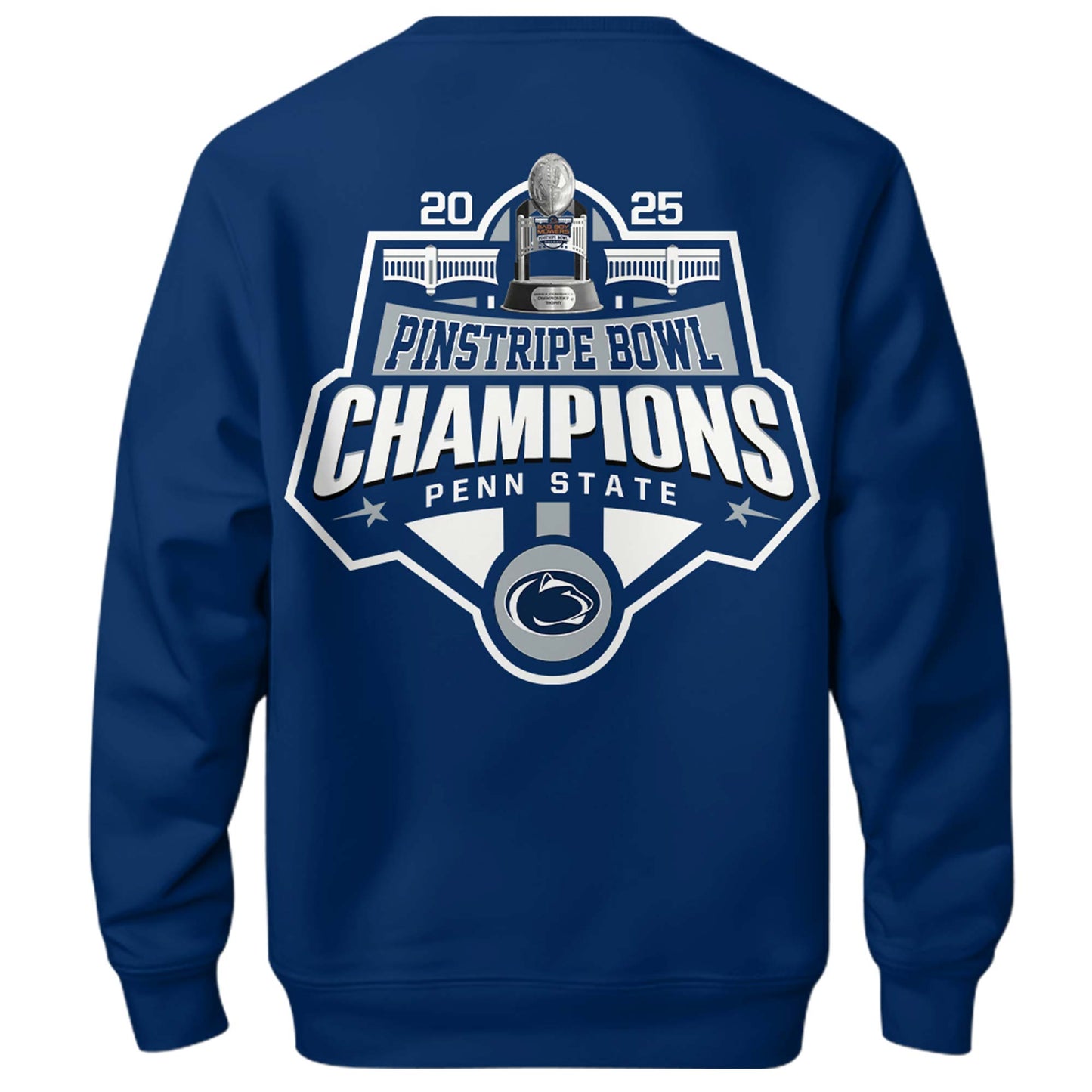 Penn State – BAD BOY MOWERS PINSTRIPE BOWL Champions Sweatshirt