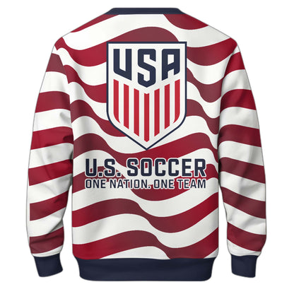 Unisex U.S. Men's National Soccer Team 2026 Home Jersey Sweatshirt
