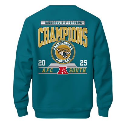 .           Jacksonville Jaguars 2025 AFC South Champions Sweatshirt