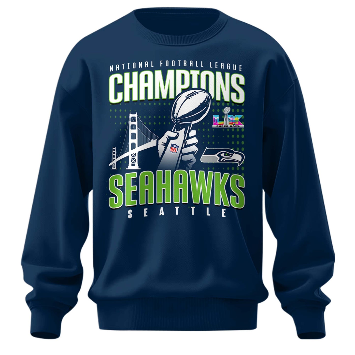 Seattle Seahawks Super Bowl LX Champions Limited Edition Sweatshirt