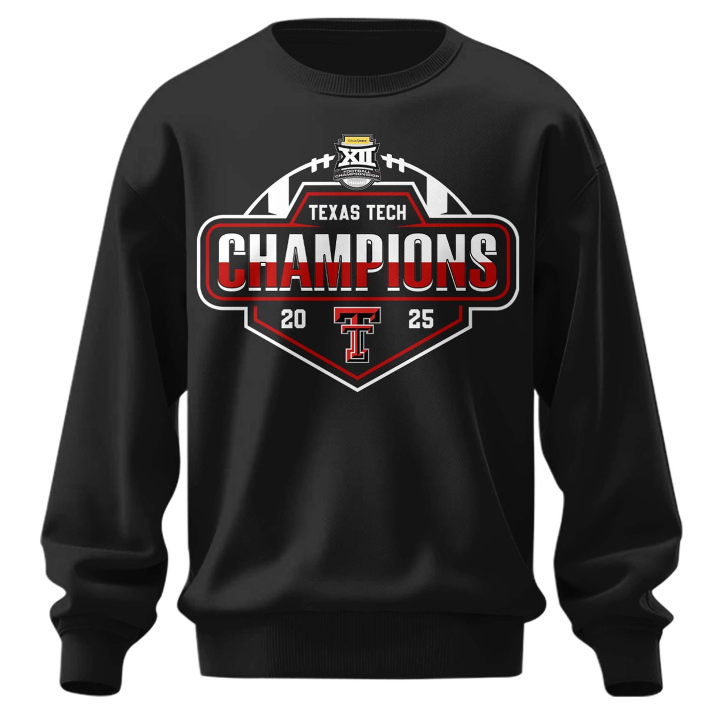 Texas Tech Red Raiders x Big 12 Champions 2025 Sweater Limited Edition