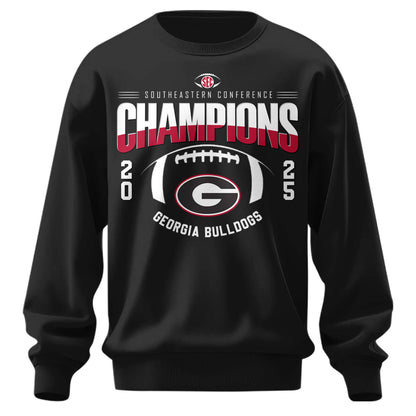 Georgia Football x Sec Champions 2025 Sweatshirt Limited Edition
