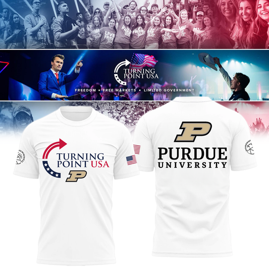 Purdue University x Turning Point USA T-Shirt