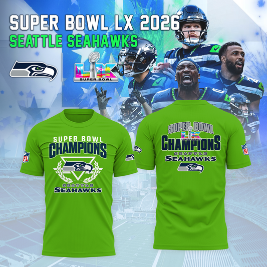 Seattle Seahawks - Champions Super Bowl LX