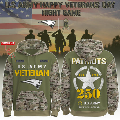 .NE-Army 250th Birthday Limited Editions Hoodie