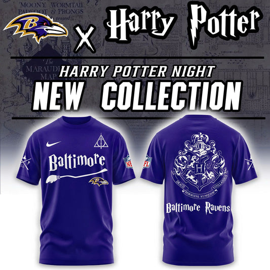 Baltimore Ravens Harry Potter Combo Tshirt | Jogger | Cap
