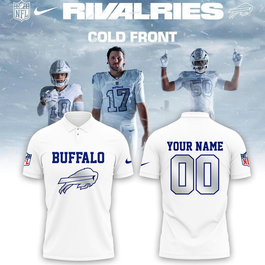 Buffalo Bills Cold Front Rivalries Polo | Cap | Joggers V2