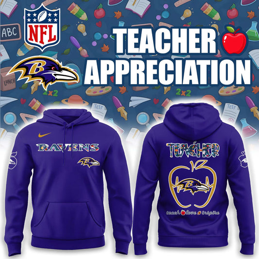 * Baltimore Ravens TEACHER NIGHT Hoodie | Jogger | Cap