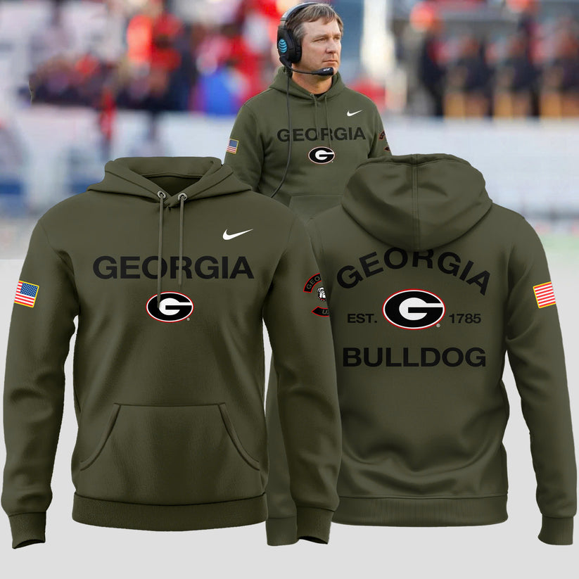 Georgia Bulldogs Military Appreciation 2025 Special Hoodie