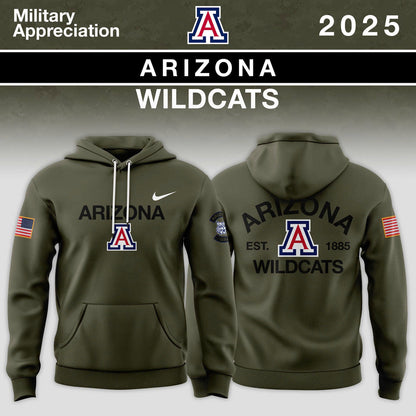 Big 12 Conference Teams 2025 Military Appreciation Limited Edition Hoodie