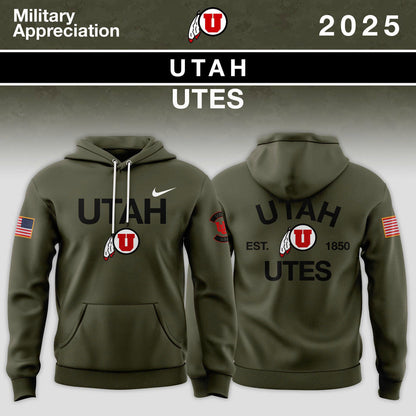 Big 12 Conference Teams 2025 Military Appreciation Limited Edition Hoodie