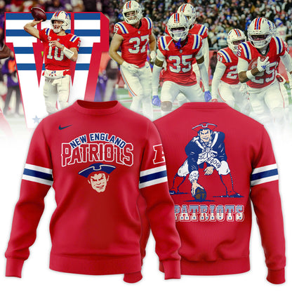 _ New England Patriots Classic Logo Special Edition Sweatshirt