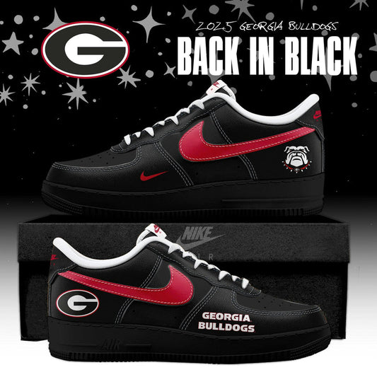 Georgia Bulldogs Back In Black 2025 AF1 Special Edition