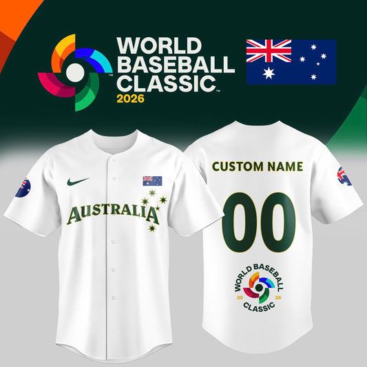 Australia Baseball 2026 World Baseball Classic Jersey