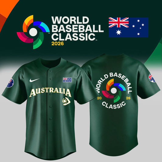 Australia Baseball 2026 World Baseball Classic Jersey