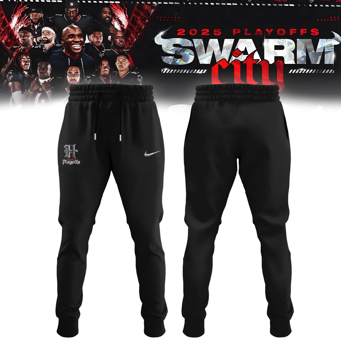 Houston Texans SWARM City gear Playoffs Merch Combo Hoodie v2