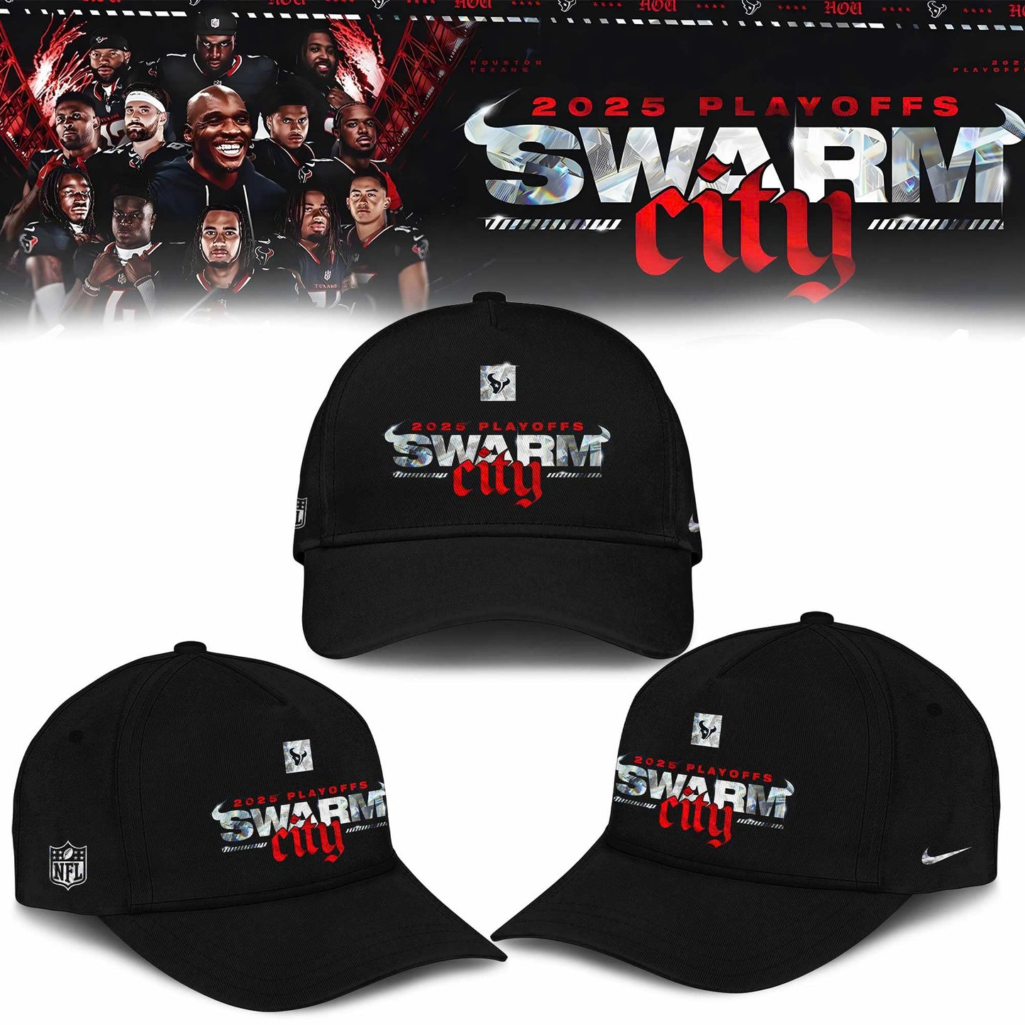 Houston Texans SWARM City gear Playoffs Merch Combo Hoodie v2