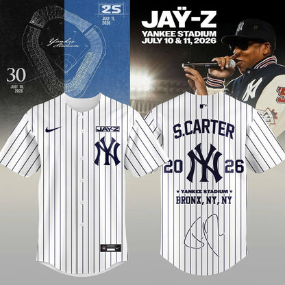 New York Yankees x Jay-Z Hometown Show 2026 Limited Edition Jersey