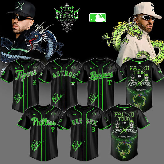 Full Team x FEID vs FERXXO Falxo Tour 2026 Limited Editions Jersey