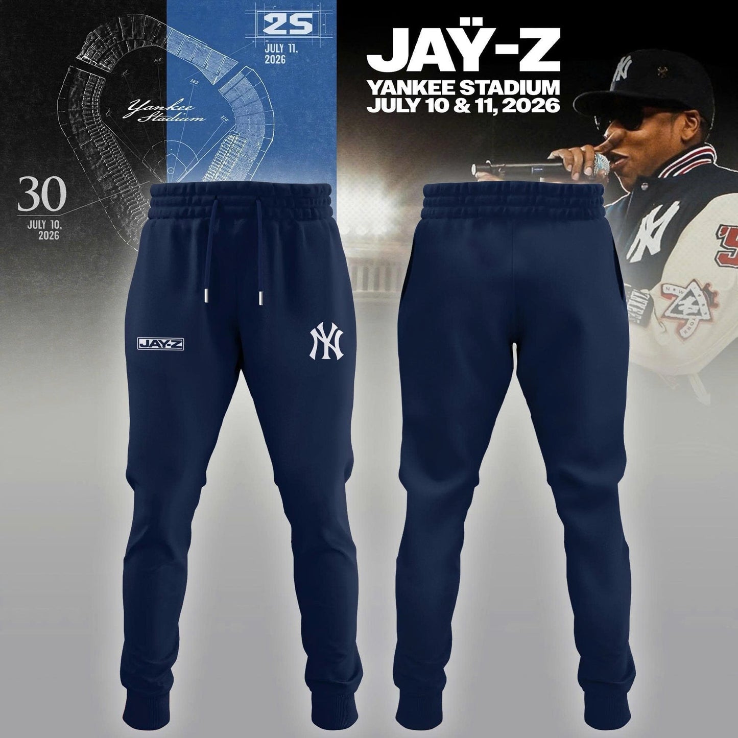 NYY x Jay-Z Hometown Show 2026 Limited Edition Hoodie
