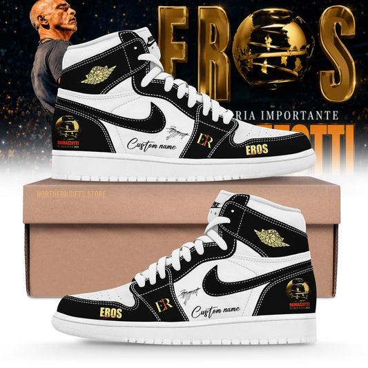 Eros Ramazzotti UNA STORIA IMPORTANTE WORLD TOUR 2026 Custom Name AJ1 v2