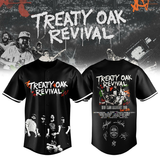 Treaty Oak Revival West Texas Degenerate Tour 2026 Limited Edition Jersey