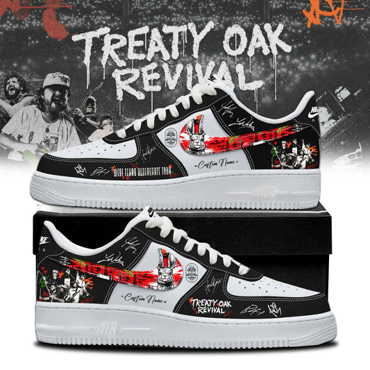 Treaty Oak Revival West Texas Degenerate Tour 2026 Limited Edition AF1 Sneakers