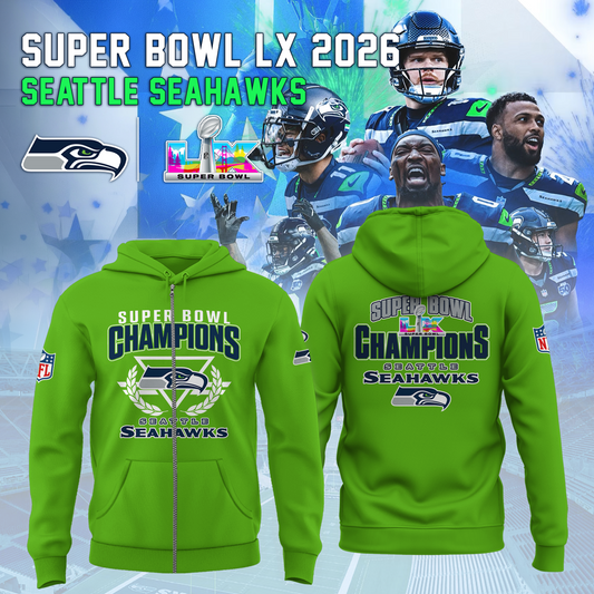 Seattle Seahawks - Champions Super Bowl LX