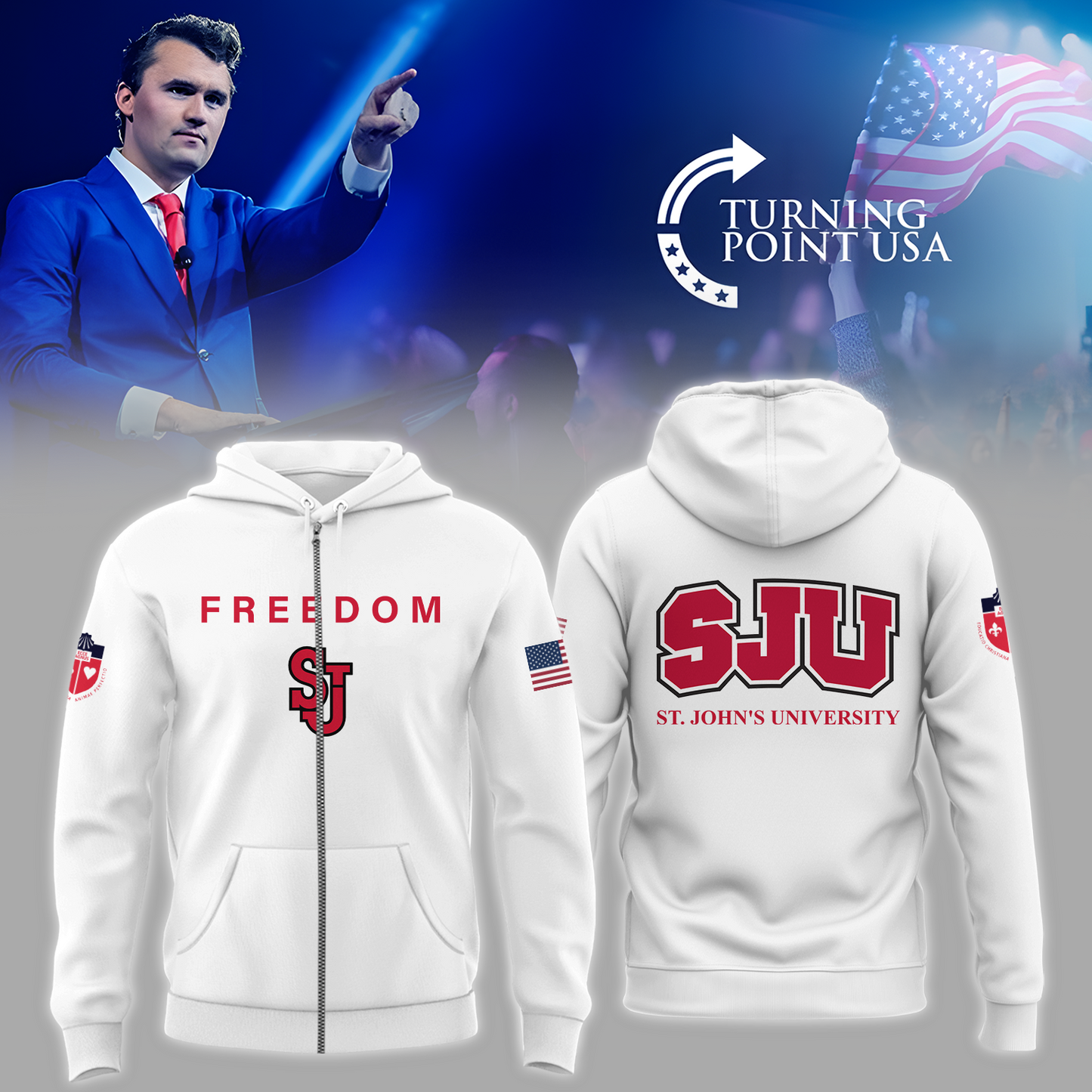 St. John's University Freedom Zip Hoodie